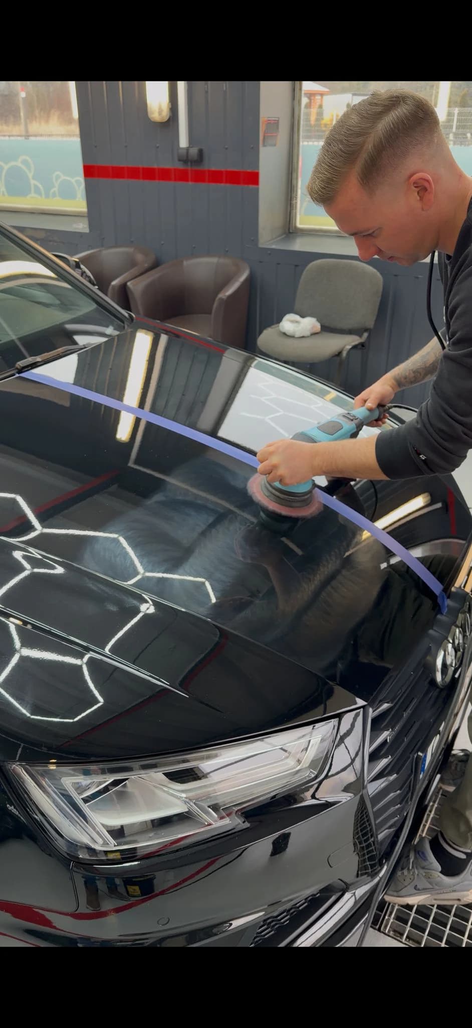 Profesjonalne polerowanie auta w 2K Auto Detailing Opole – usuwanie rys i przywracanie blasku lakieru.